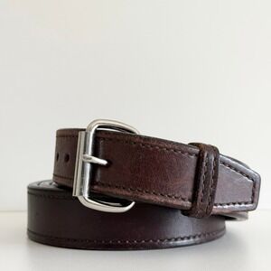Bigfoot Gunbelts Brown‎ Leather Size-60 | Pant-56 Thick American Made Utility